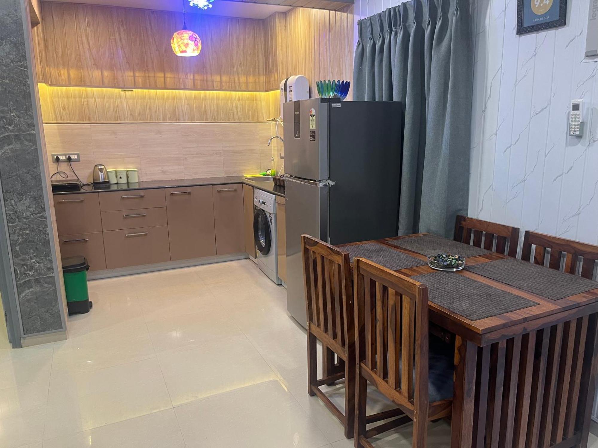 Areia De Goa, Comfort Stay Apartment Near Baga Beach Exterior photo